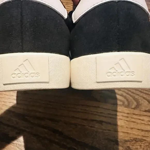 ADIDAS Black & White Gazelle ADV Shoes US M8 /W9 - Picture 9 of 9